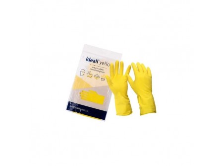 GUMIKESZTYŰ M - Latex védőkesztyű,  méret:8  - Régi cikkszám: 90-GUMIKESZTYŰ M